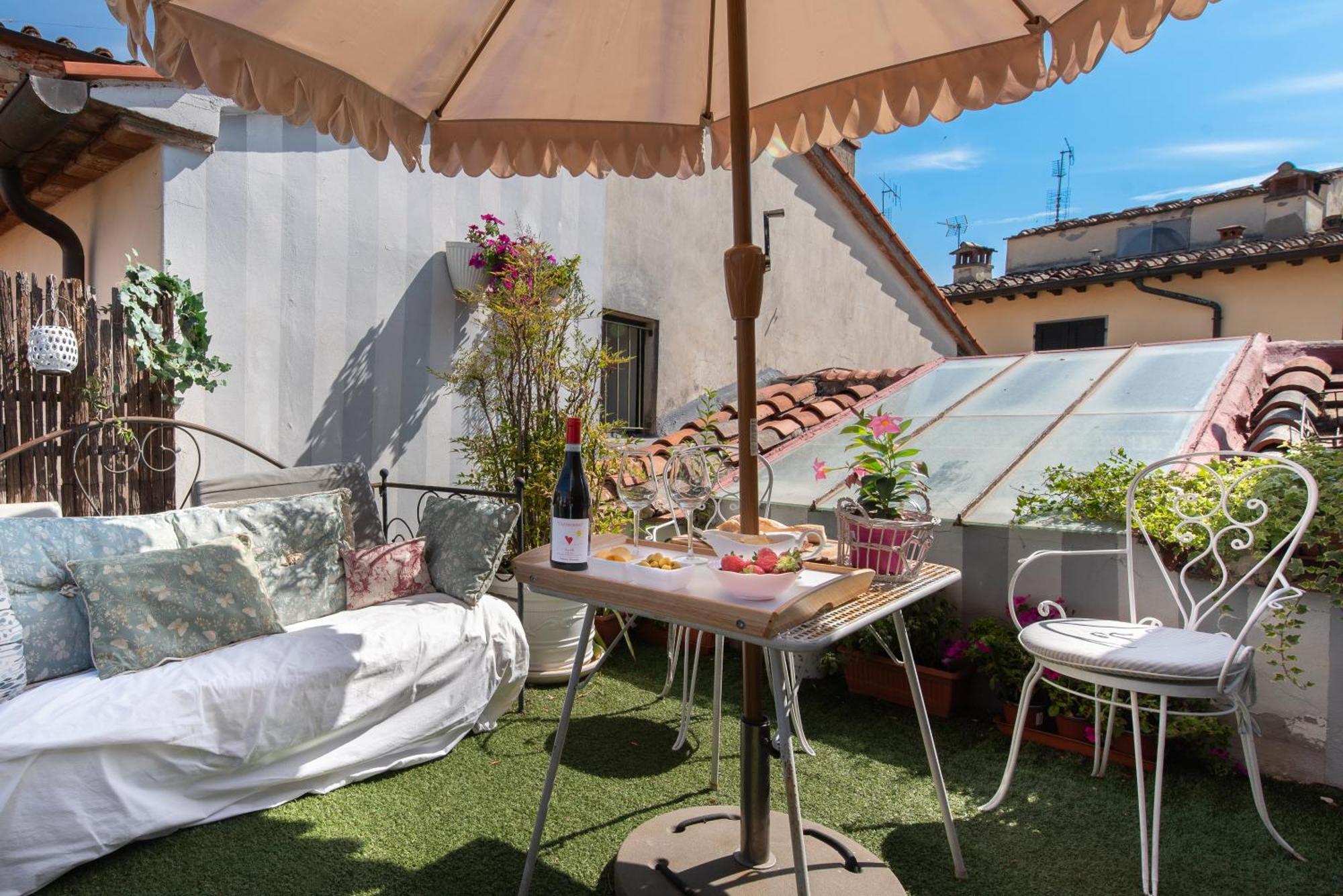 Bibi Boutique Arezzo Living Suite Rosafragola & Verdeconiglio Exterior foto